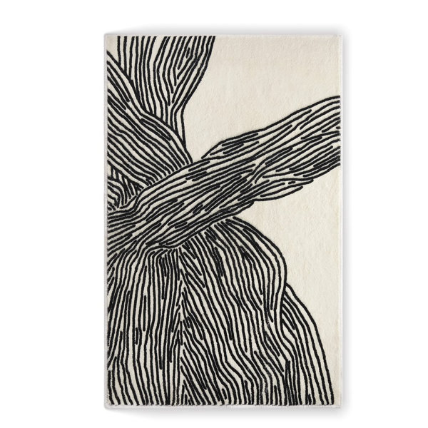 Brayden Studio® Clady Machine Woven Faux Fur Rug Wayfair